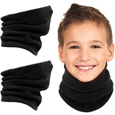 Kids Neck Warmer Fleece Neck Gaiter Winter Skiing Thermal Balaclava Boy Girl Age Kids' Neck Warmer price