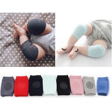 8 Pairs Baby Crawling Knee Pads Safety Anti-slip Walking Leg Elbow Protectors Crawling Knee Pads price