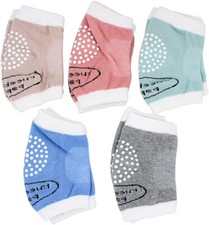 5 Pairs Baby Crawling Knee Pads Anti-Slip Unisex Baby Toddlers Kneepad Protecter Crawling Knee Pads price