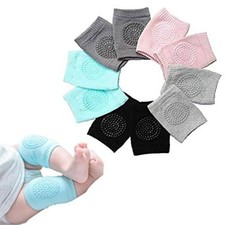 5 Pair Baby Knee Pads Anti Slip Crawling Protectors Toddler Leg Elbow Safety Pad Crawling Knee Pads price