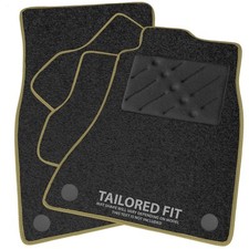 To fit FORD Transit Custom 1 Piece [Twin Fixings] 2016+ Charcoal Car Mats [BRW] Custom Car Mats price