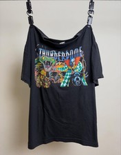 Crazy 1995 Thunderdome “Hardcore Will Never Die” tee Cotton price