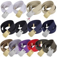 Cotton Web Belt with Brass or Chrome Buckle Cotton price