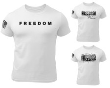 Freedom Charlie Kirk Memorial  Shirt 100%  Cotton Cotton price