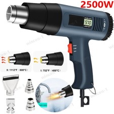 2500W Heat Gun Electric Hot Air Gun Dual Temperature LCD Display 4 Nozzles Tool Heat Gun price