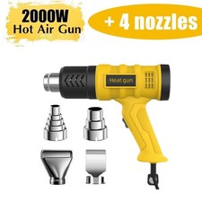 Electric Heat Gun 2000W Hot Air Gun Stepless Temperature Heater + 4 Nozzles Tool Heat Gun price