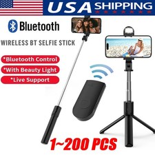 US Selfie Stick Tripod Remote Desktop Stand Phone Holder For iPhone Samsung LOT Selfie Stick price