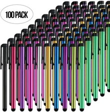 100Pcs Metal Touch Screen Stylus Pen For Android iPad Phone PC Tablet Universal Mobile Phone Stylus price