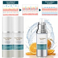 1-3PC Total Package Serum, All-In-One Vitamin C, Hyaluronic Acid, Peptides Serum All-in-One PC price