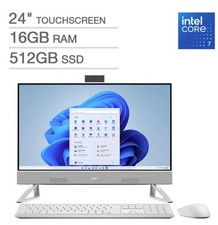 Dell All-in-One EC24250 23.8" FHD Touch Core 7 150U 16GB 512GB SSD WiFi W11H All-in-One PC price