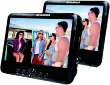 Sylvania 10.1" Dual-Screen Portable DVD Player (Recertified) Portable DVD Players price