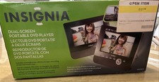 Insignia 10" Dual Screen Portable DVD Players Black NS-D7PDVD Portable DVD Players price