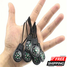 Portable Mini Pocket Compass with Lanyard Waterproof Hiking Survival Compass Compass price