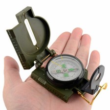 Lensatic Compass Military Camping Survival Marching Plastic Pocket Army Style Compass price