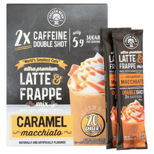 Frozen Bean Ultra-Premium Caramel Macchiato Latte & Frappe Drink Mix 20 Pk Frozen Food price