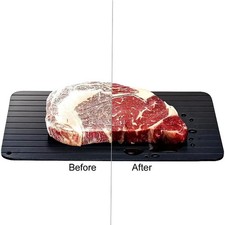 Fast Defrosting Tray Rapid Thawing Board Safe Defrost Meat Frozen Food Plate US Frozen Food price