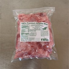 Premium Alligator Meat Extra Lean Frozen Uncooked 5lb Package Frozen Food price