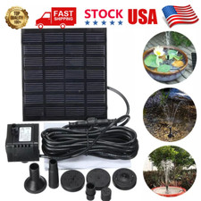 Solar Power Fountain Submersible Floating Water Pump Bird Bath Pond Garden Pool Water Pump price