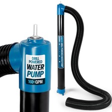TEMCo Drill-Powered Water Transfer Pump 160 GPM Cordless Anti-Clog Made in USA Water Pump price