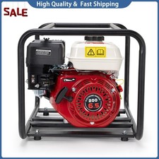 2 Inch Gas Powered Water Pump 6.5HP 4-Stroke Cast Iron Semi Trash Drainage Tool Water Pump price