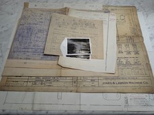 JONES & LAMSON MACHINE TOOL DRAWINGS ENGINEERING DIAGRAMS INFORMATION BLUEPRINTS Blueprint Machine price