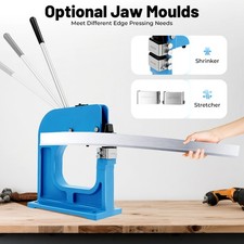 SS-16 Metal Shrinker Stretcher Fabrication 16 Gauge 8.5" Deep Throat w/ a Handle Blueprint Machine price