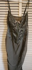 Women’s Green Floral Lace Babydoll Gown Square Neck Long Sleeve Bow Ruffle XL Babydoll price