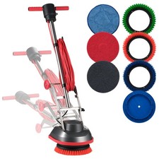 Uimoso Floor Scrubber Machine with Pads and Brushes for Cleaning and Polishing Floor Cleaning Machine price