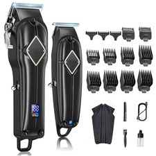 Pro Cordless Hair Clippers T Blade Trimmer Kit for Men Electric Cutting Machine Electric Cutting Machine price