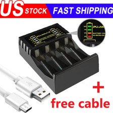 Intelligent Battery Charger 4 Slot For AA AAA NI-CD NI-MH Rechargeable Batteries Battery Charger price