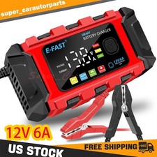 12V Smart Car Battery Charger Automatic Lifepo4 Repair Maintainer Trickle New Battery Charger price
