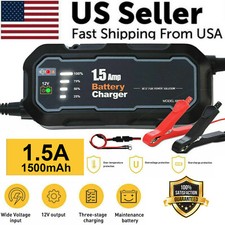 1500mAh Automatic Smart Battery Charger 12V Portable Car Auto Trickle Maintainer Battery Charger price