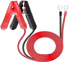 2PCS Alligator Clips Booster Jumper Cable 13 AWG 3.3FT Car Battery Jumper Cables Battery Jumper Cable price