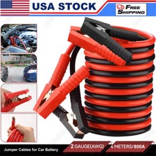 2 Gauge Heavy Duty Automotive Booster Cables Jumper Cables for Car Truck Battery Battery Jumper Cable price