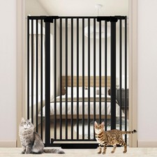 Amibud 51'' Extra Tall Cat Gate for Doorways Hallways 30-40.9'' Wide, Pressur... Safety Gate Extension price