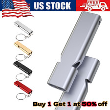 10 Pcs 120db Loud Emergency Survival SOS Whistle Camping Hiking Keychain Outdoor Keychain price