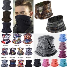 Lot Polar Fleece Neck Warmer Windproof Winter Neck Gaiter Cold Weather Face Mask Men's Neck Warmer price