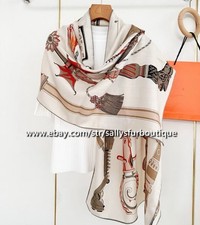 70% Cashmere 30% Silk Tassels Print Double Face Oblong Scarf 180*60cm Men's Neck Warmer price