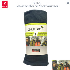 Neck Warmer for Winter 2 Pack Polartec Double Layer Fleece (Black) from Bula+ Men's Neck Warmer price
