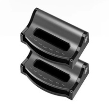 2PCS Car Seat Belt Adjuster Clip Buckle Stopper Safety Comfort Clamp Universal Seat Belt Stopper price