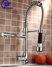 Chrome Kitchen Faucet Swivel Single Handle Sink Pull Down Sprayer Mixer Tap Faucet price