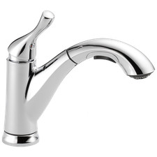 Delta Grant Pullout Kitchen Faucet Chrome-Certified Refurbished Faucet price