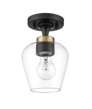 Semi Flush Mount Ceiling Light Fixture, 1-Light Hanging Lamp Pendant Light Chandelier price