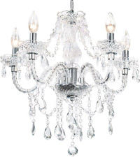Crystal Chandeliers Clear Chandelier 5-Light Modern Pendant Ceiling Lighting Fix Chandelier price