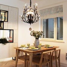 Elegant Black Crystal Chandelier Modern Ceiling Light Pendant Lighting Fixture Chandelier price