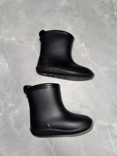 Toddler 5-5.5c Rubber Black Rain Boots Unisex Boys Girls Infant Baby Waterproof Boys' Raincoat price