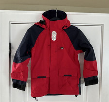 Gill Junior Yachting Jacket 6000 8/10 Hooded Waterproof (Waterproof Cuffs) Boys' Raincoat price