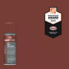 12 Oz. Satin Brick Red Interior/Exterior All Surface Spray Paint and Primer Interior Wall Paint price