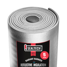 SEALTECH - 5mm Reflective Insulation roll Foam Core Radiant Barrier, Foil Wrap Exterior Insulation Materials price