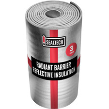 SEALTECH - 3mm Reflective Insulation roll Foam Core Radiant Barrier, Foil Wrap Exterior Insulation Materials price